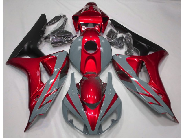 Nardo Gris & Rouge 06-07 Honda CBR1000RR Carénage Nardo Gris & Rouge 06-07 Honda CBR1000RR Carénage