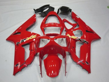 Ninja Rouge 03-04 Kawasaki ZX6R Carénage