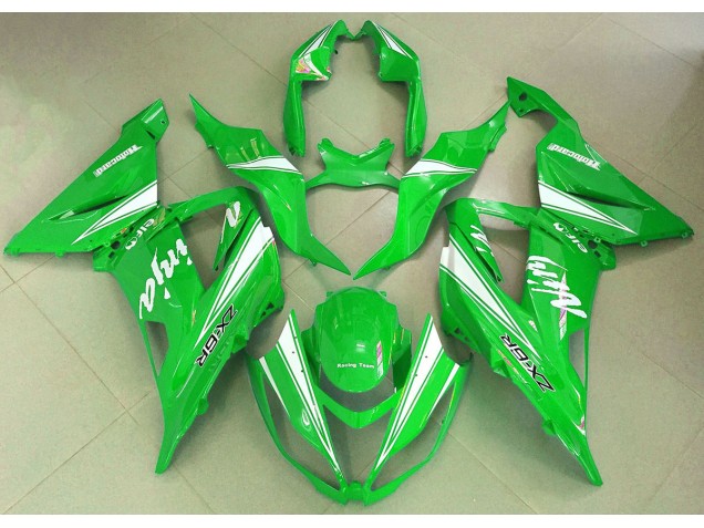 Ninja Vert 13-18 Kawasaki ZX6R Carénage Ninja Vert 13-18 Kawasaki ZX6R Carénage