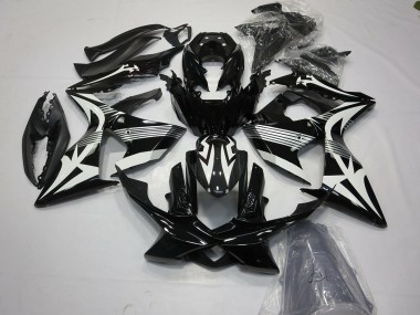 Noir & Blanc 09-16 Suzuki GSXR 1000 Carénage