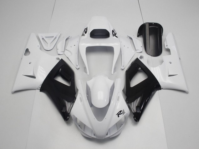 Noir & Blanc 98-99 Yamaha R1 Carénage Noir & Blanc 98-99 Yamaha R1 Carénage