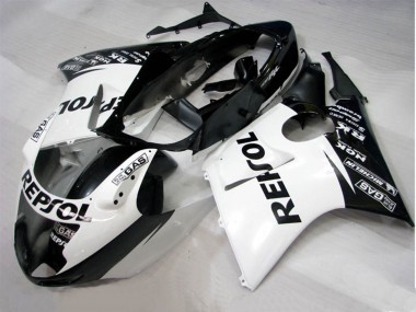 Noir Blanc Repsol 96-07 Honda CBR1100XX Carénage