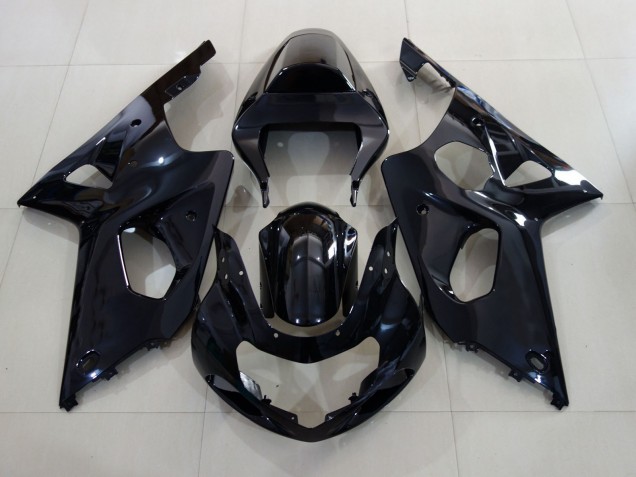 Noir Brillant 00-02 Suzuki GSXR 1000 Carénage Noir Brillant 00-02 Suzuki GSXR 1000 Carénage