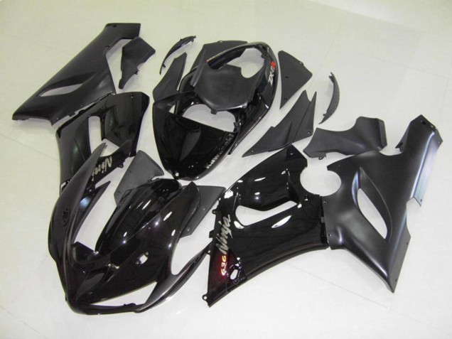 Noir Brillant 05-06 Kawasaki ZX6R Carénage Noir Brillant 05-06 Kawasaki ZX6R Carénage