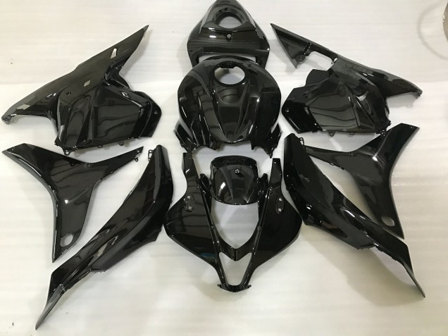 Noir Brillant 09-12 Honda CBR600RR Carénage Noir Brillant 09-12 Honda CBR600RR Carénage
