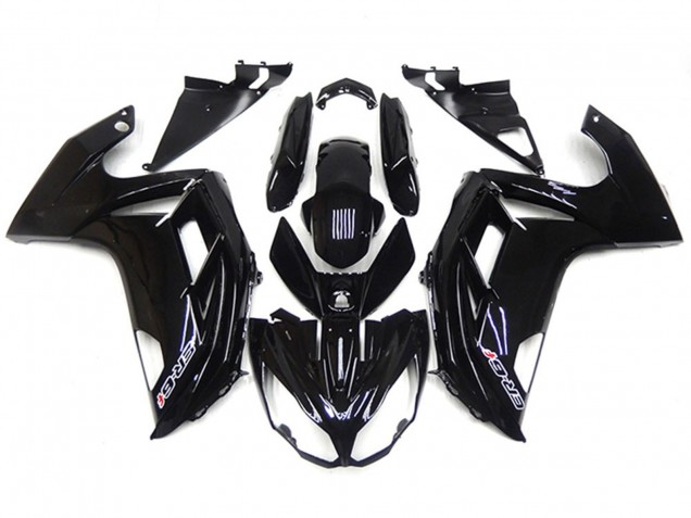Noir Brillant 12-16 Kawasaki Ninja 650R Carénage Noir Brillant 12-16 Kawasaki Ninja 650R Carénage