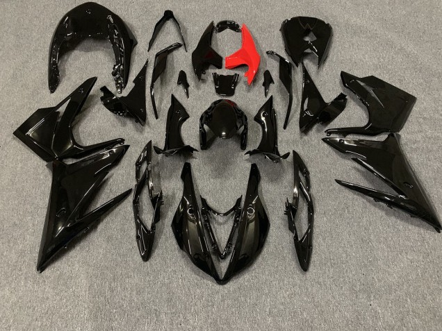 Noir Brillant 13-16 Triumph Daytona 675 Carénage