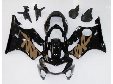 Noir Brillant & Marron 99-00 Honda CBR600 F4 Carénage