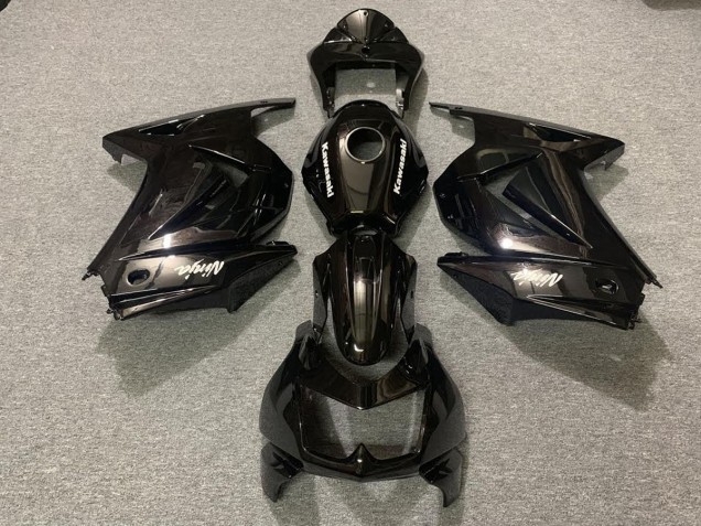 Noir Brillant OEM 08-12 Kawasaki Ninja 250 Carénage Noir Brillant OEM 08-12 Kawasaki Ninja 250 Carénage