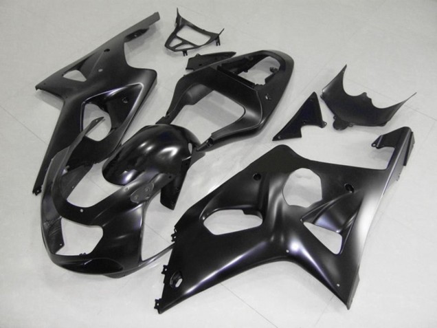 Noir Mat 00-02 Suzuki GSXR 1000 Carénage Noir Mat 00-02 Suzuki GSXR 1000 Carénage