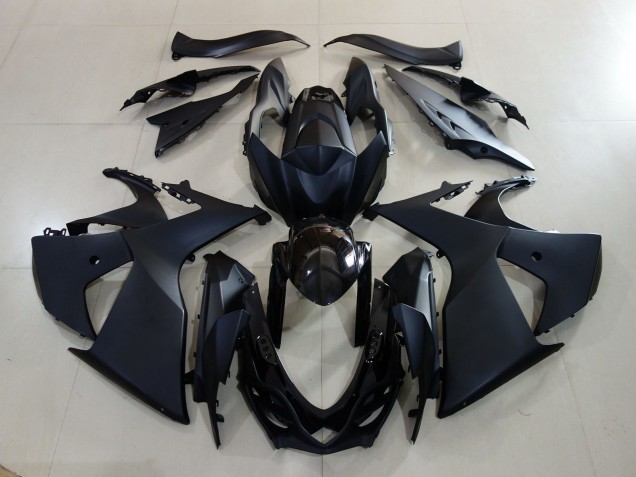 Noir Mat 09-16 Suzuki GSXR 1000 Carénage Noir Mat 09-16 Suzuki GSXR 1000 Carénage