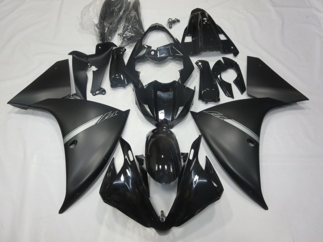 Noir Mat 12-14 Yamaha R1 Carénage Noir Mat 12-14 Yamaha R1 Carénage