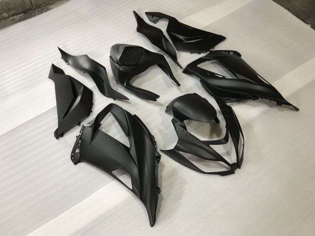 Noir Mat 13-18 Kawasaki ZX6R Carénage Noir Mat 13-18 Kawasaki ZX6R Carénage