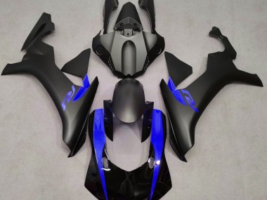 Noir Mat & Bleu 15-19 Yamaha R1 Carénage
