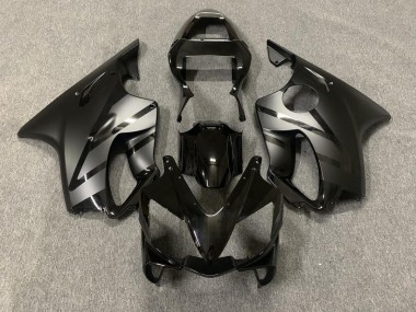 Noir Mat & Brillant 01-03 Honda CBR600 F4i Carénage