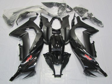Noir Mat Brillant 11-15 Kawasaki ZX10R Carénage