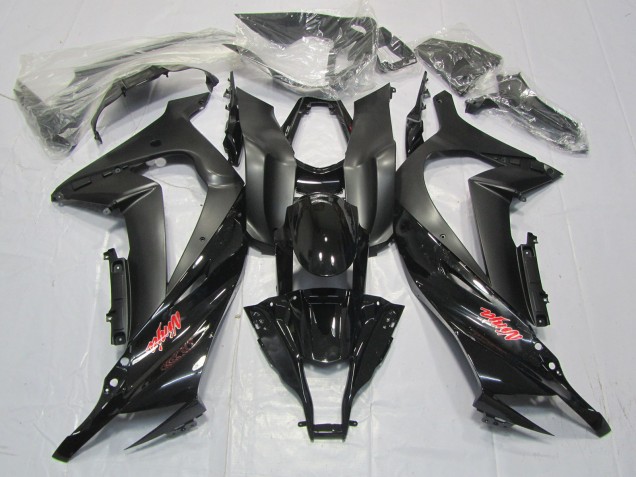 Noir Mat Brillant 11-15 Kawasaki ZX10R Carénage Noir Mat Brillant 11-15 Kawasaki ZX10R Carénage