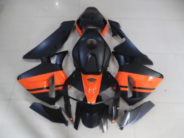 Noir Mat & Orange Brillant 05-06 Honda CBR600RR Carénage