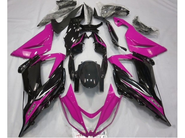 Noir & Rose 13-18 Kawasaki ZX6R Carénage Noir & Rose 13-18 Kawasaki ZX6R Carénage