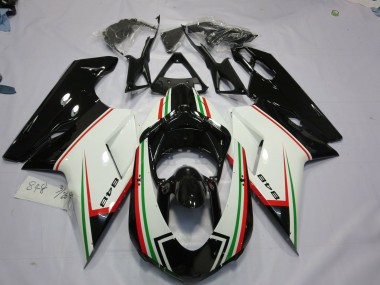 Noir Tricolore 07-14 Ducati 848 1098 1198 Carénage