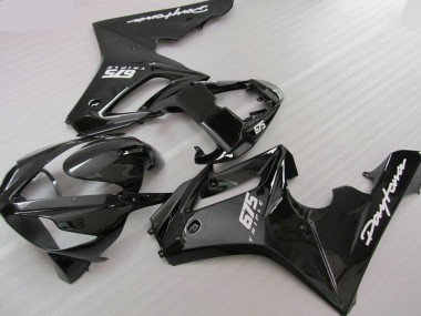 Noir Triple 06-08 Triumph Daytona 675 Carénage