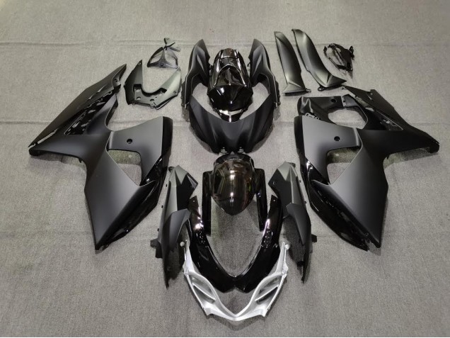 Noir Uni Mat & Brillant 09-16 Suzuki GSXR 1000 Carénage Noir Uni Mat & Brillant 09-16 Suzuki GSXR 1000 Carénage