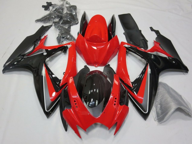 OEM Style Rouge 06-07 Suzuki GSXR 600-750 Carénage OEM Style Rouge 06-07 Suzuki GSXR 600-750 Carénage