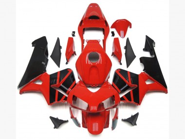 OEM Style Rouge Noir 03-04 Honda CBR600RR Carénage
