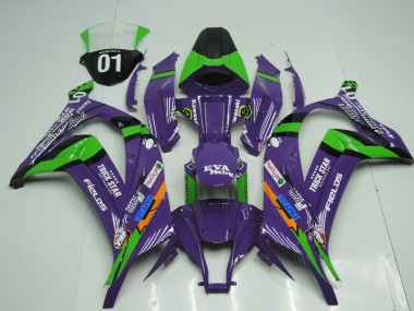 OEM Style Violet 11-15 Kawasaki ZX10R Carénage