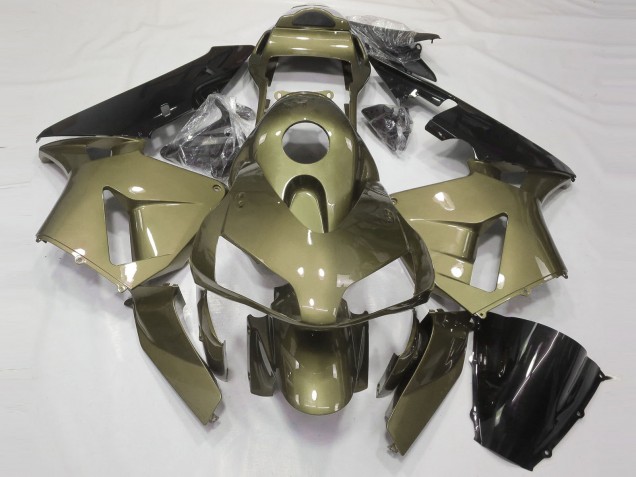 Olive Brillant 03-04 Honda CBR600RR Carénage Olive Brillant 03-04 Honda CBR600RR Carénage