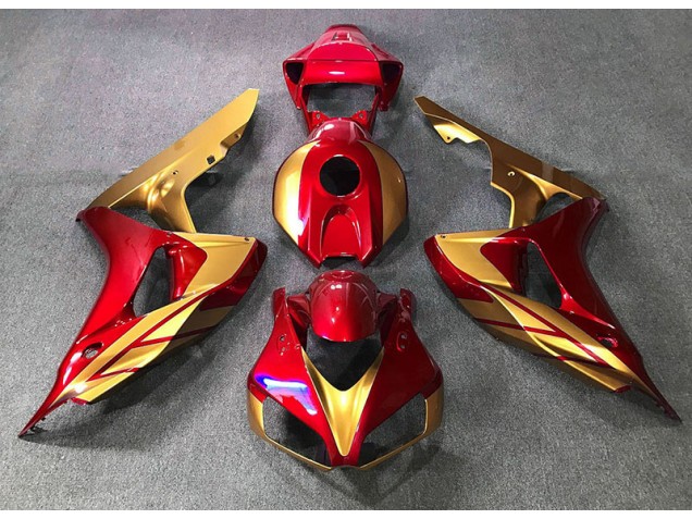 Or Rouge 06-07 Honda CBR1000RR Carénage Or Rouge 06-07 Honda CBR1000RR Carénage