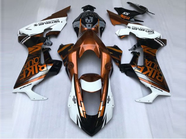 Orange & Blanc Personnalisé 17-23 Honda CBR1000RR Carénage Orange & Blanc Personnalisé 17-23 Honda CBR1000RR Carénage