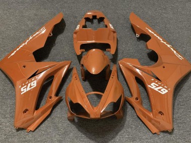 Orange Brillant 06-08 Triumph Daytona 675 Carénage