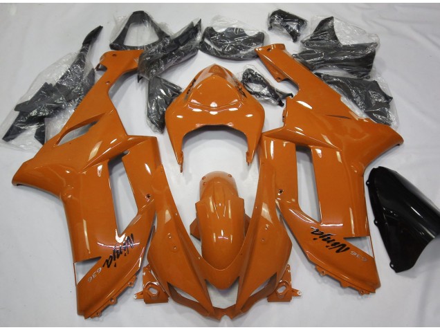 Orange Brillant 07-08 Kawasaki ZX6R Carénage Orange Brillant 07-08 Kawasaki ZX6R Carénage