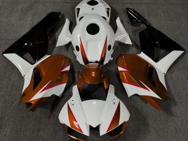 Orange Brillant Blanc & Rouge 13-23 Honda CBR600RR Carénage