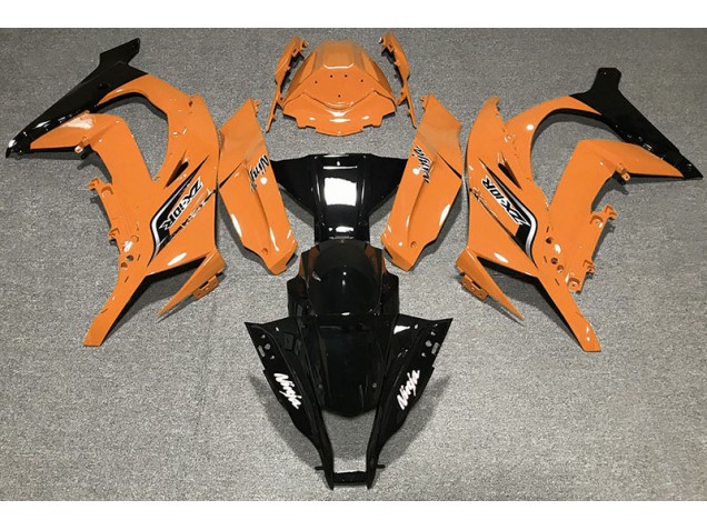 Orange Brillant & Logos 11-15 Kawasaki ZX10R Carénage Orange Brillant & Logos 11-15 Kawasaki ZX10R Carénage