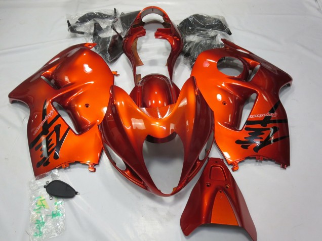 Orange Brûlée 97-07 Suzuki GSXR 1300 Carénage Orange Brûlée 97-07 Suzuki GSXR 1300 Carénage