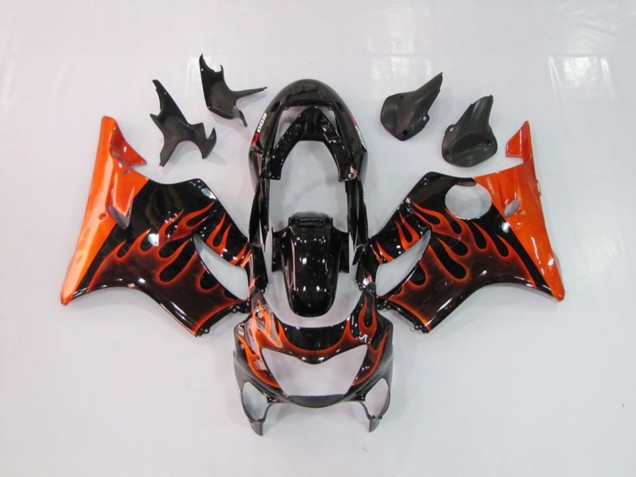 Orange Flamme 99-00 Honda CBR600 F4 Carénage