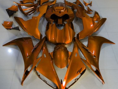 Orange Foncé 04-06 Yamaha R1 Carénage