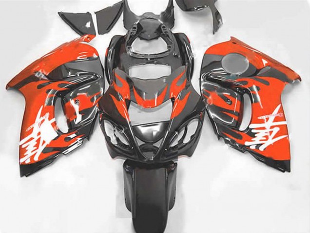 Orange & Gris 08-20 Suzuki GSXR 1300 Carénage Orange & Gris 08-20 Suzuki GSXR 1300 Carénage