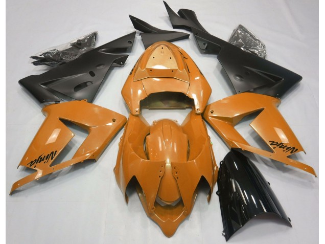 Orange Perle & Noir 04-05 Kawasaki ZX10R Carénage Orange Perle & Noir 04-05 Kawasaki ZX10R Carénage