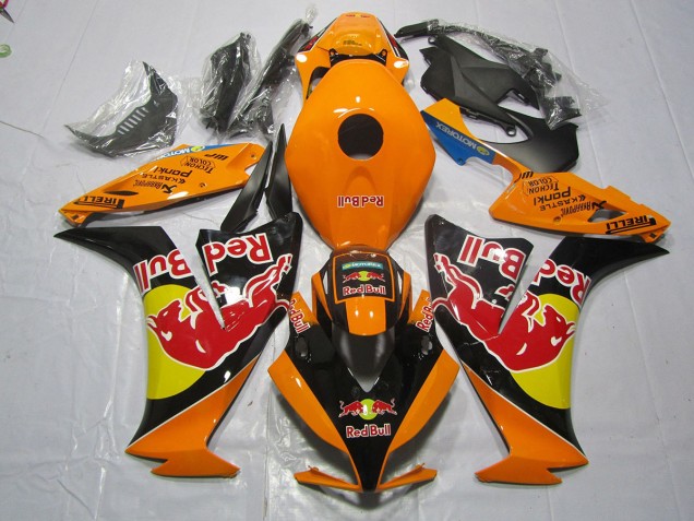 Orange Rouge Taureau 12-16 Honda CBR1000RR Carénage Orange Rouge Taureau 12-16 Honda CBR1000RR Carénage