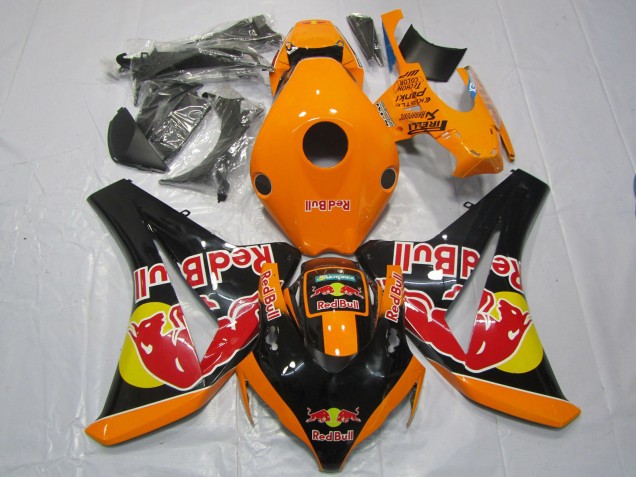 Orange RougeTaureau 08-11 Honda CBR1000RR Carénage Orange RougeTaureau 08-11 Honda CBR1000RR Carénage