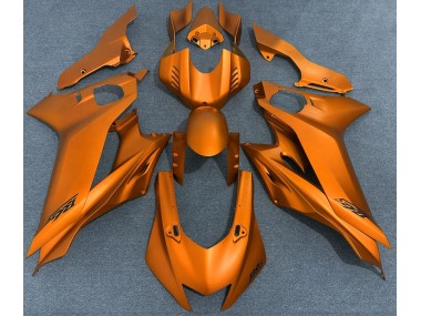 Orange Vif Mat 17-21 Yamaha R6 Carénage