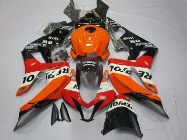 Orange Vif Repsol 07-08 Honda CBR600RR Carénage