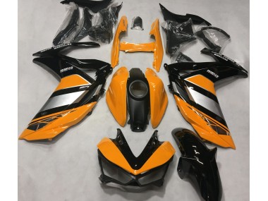 Orange Yamalube 15-18 Yamaha R3 Carénage