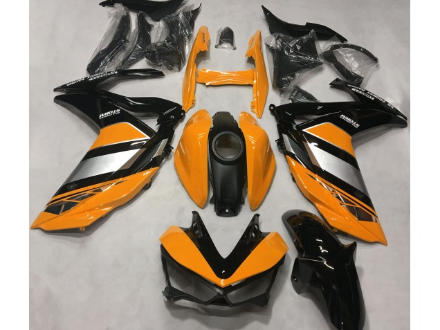Orange Yamalube 15-18 Yamaha R3 Carénage