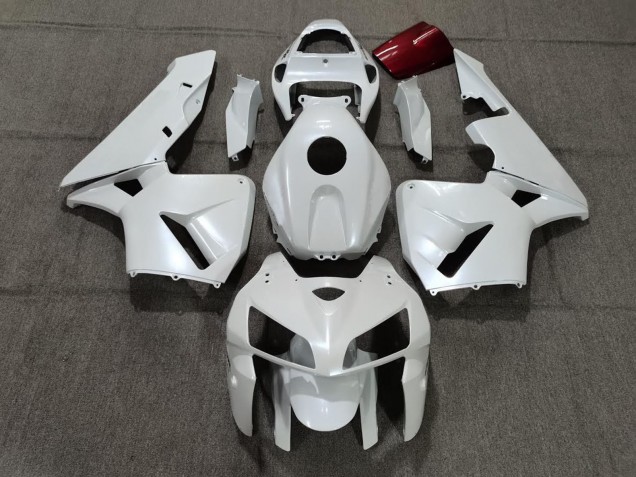 Perle Blanche 05-06 Honda CBR600RR Carénage Perle Blanche 05-06 Honda CBR600RR Carénage