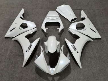 Perle Blanche 05 Yamaha R6 Carénage