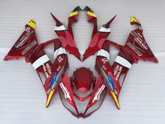 Pomme D'Amour 13-18 Kawasaki ZX6R Carénage Pomme D'Amour 13-18 Kawasaki ZX6R Carénage